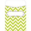 Barker Creek Chevron Beautiful Peel & Stick Library Pockets, Multi-Design, 30/Pack 1231